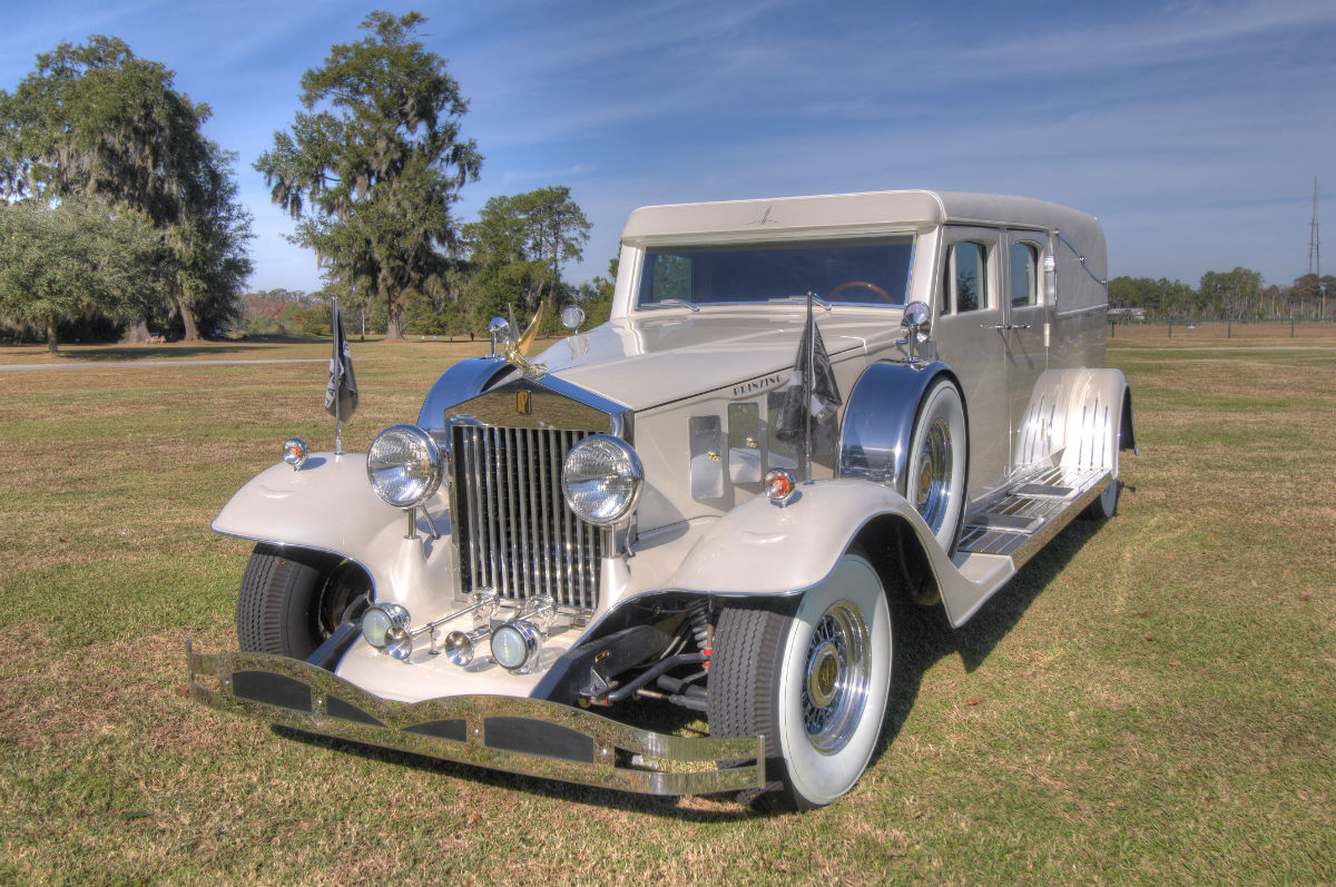 rolls royce hearse