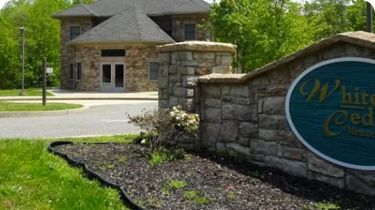 White Cedars Memorial Park entrance